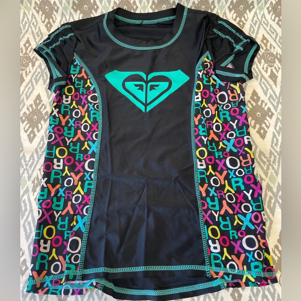 Roxy rash guard swim shirt